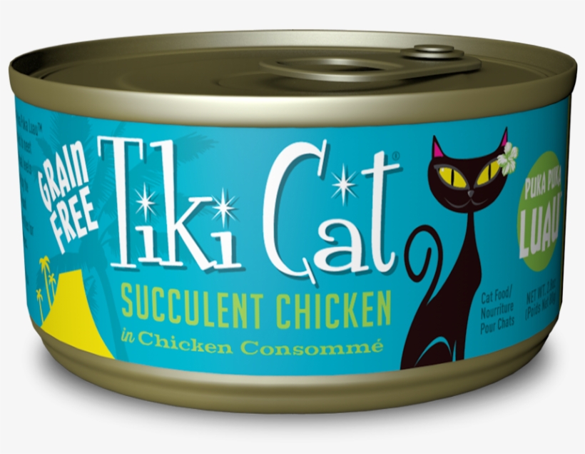 Tiki Cat Puka Puka Luau Grain Free Succulent Chicken, transparent png #7155231