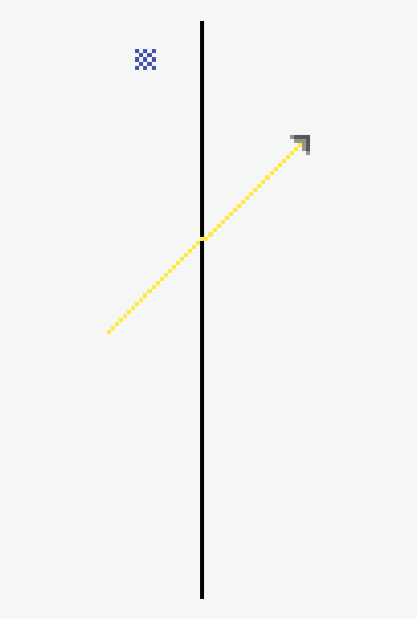 Arrow Line In Voxel And Minecraft, transparent png #7156334