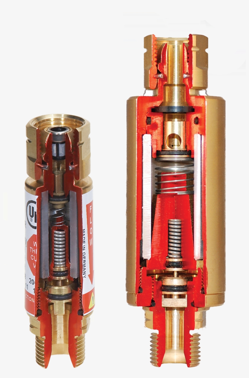 High Flow Flashback Arrestors Have A Larger Flame Barrier, transparent png #7156984