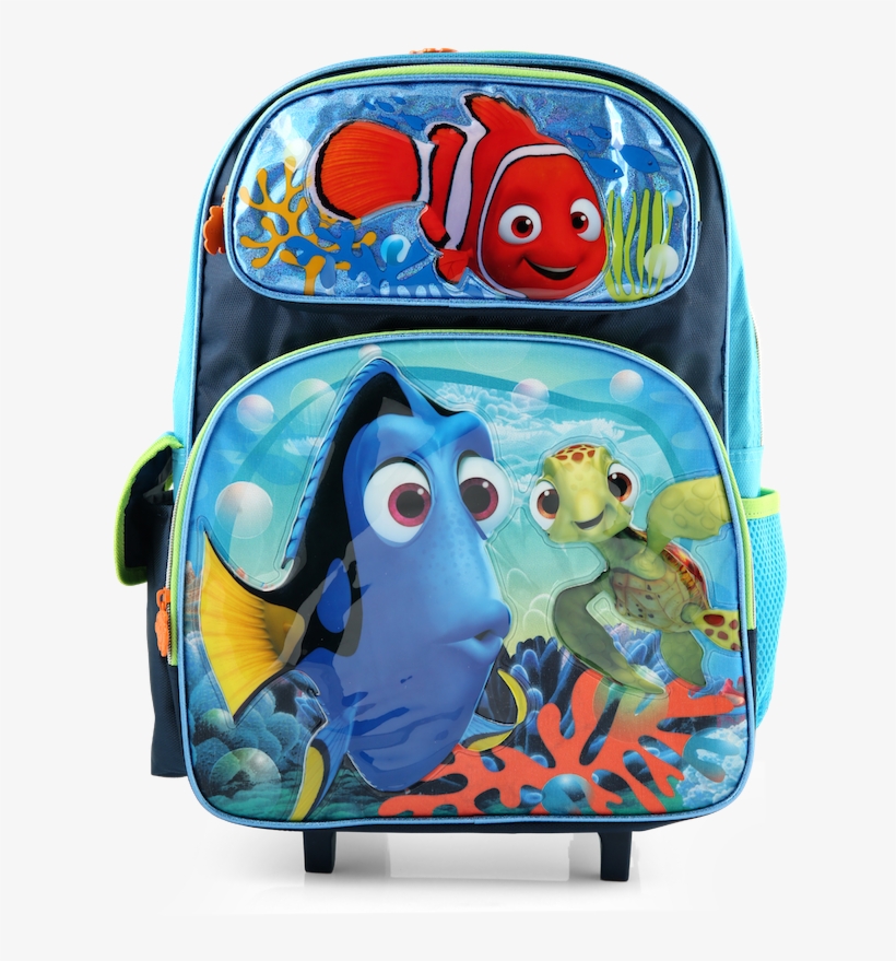 Disney Finding Nemo 16" Large Trolley Bag, transparent png #7157649
