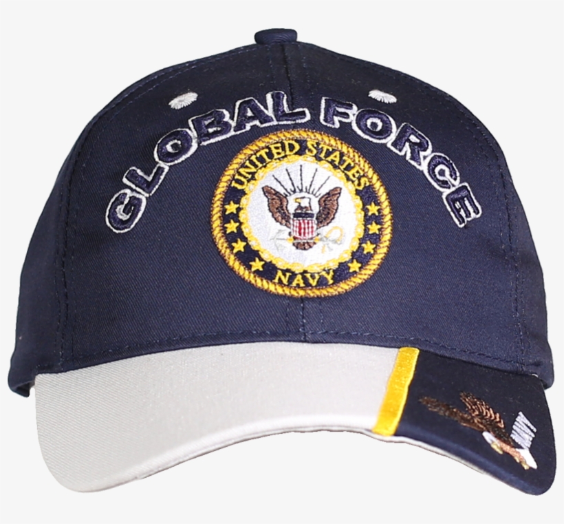 Navy Slogan Cap, transparent png #7157894