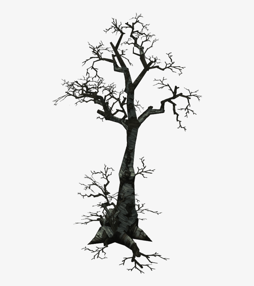 Low Poly Dead Tree Pack, transparent png #7158137