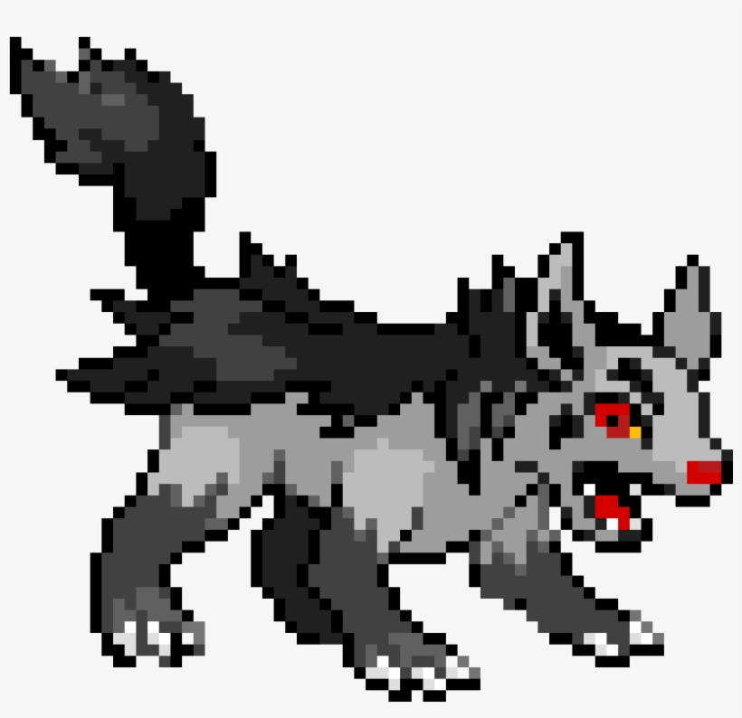 Mightyena, transparent png #7159116