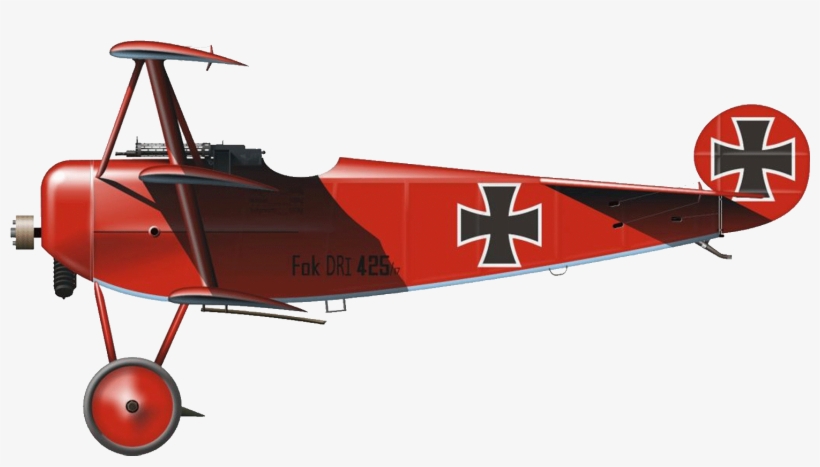 Fokker Dr Dreidecker Aircraft, transparent png #7161755
