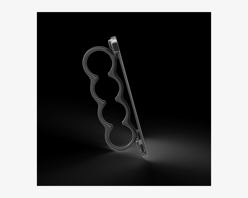 Black 4 Finger Side Trans, transparent png #7165335