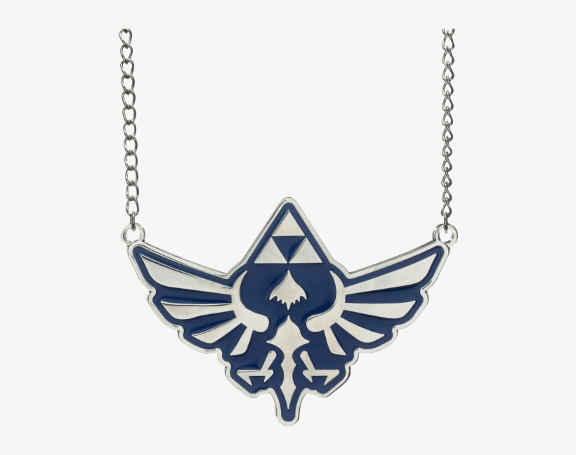 Legend Of Zelda Blue Royal Crest Necklace, transparent png #7166039