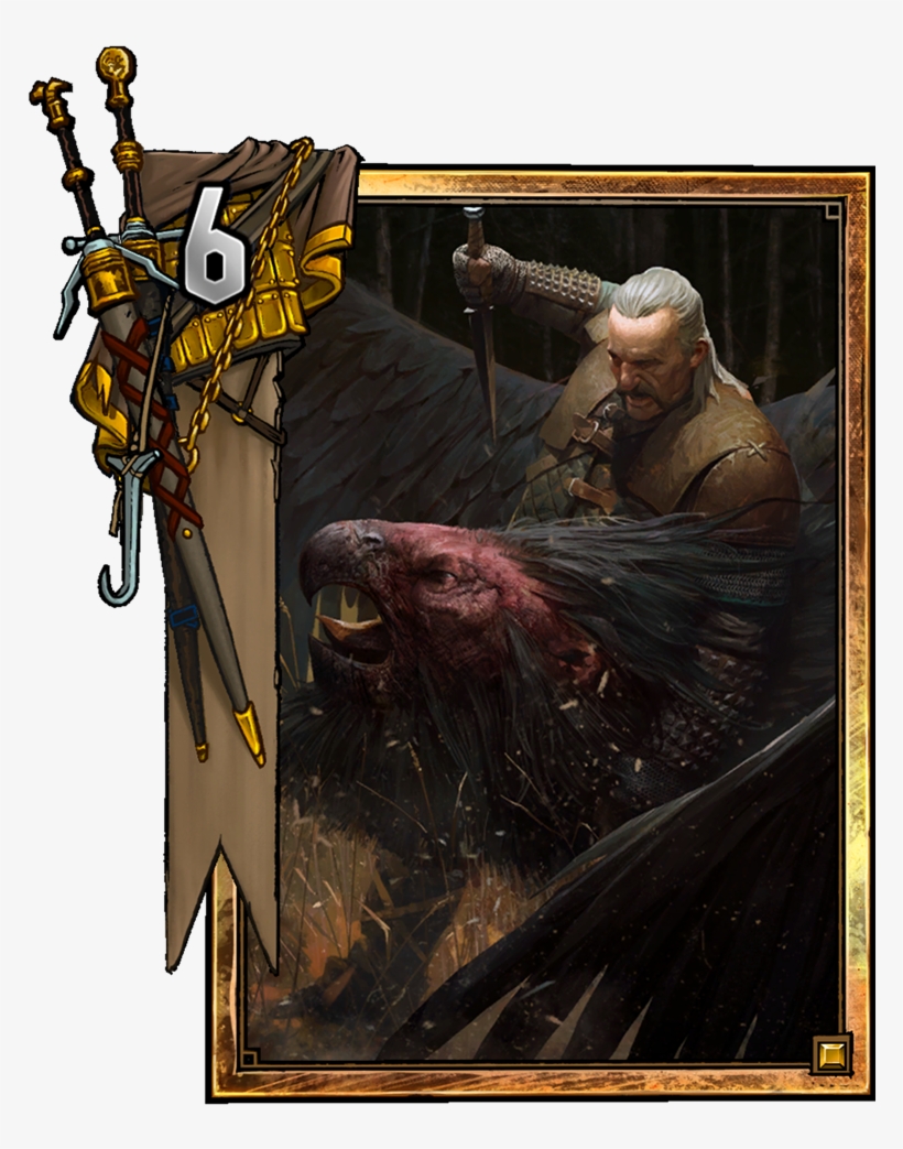 Witcher - Vesemir - Mentor, transparent png #7166761