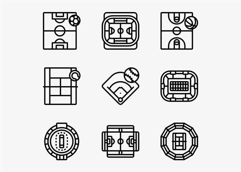 Stadiums, transparent png #7166839