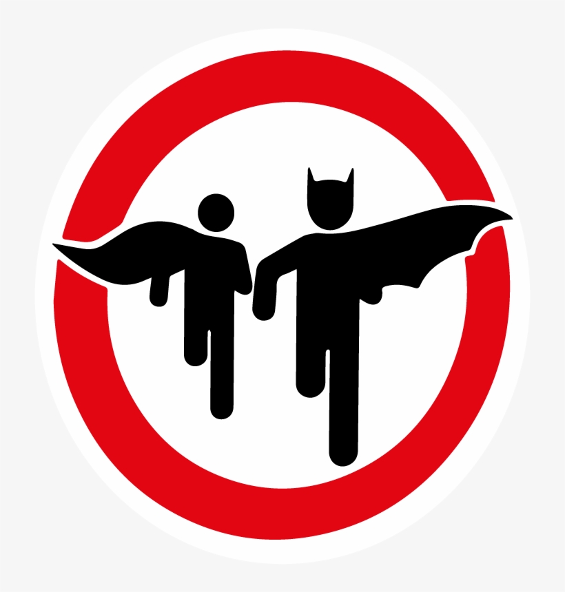 Batman And Robin Sign, transparent png #7168585