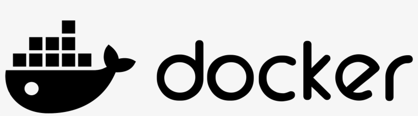 Docker Logo Black And Ahite, transparent png #7171555
