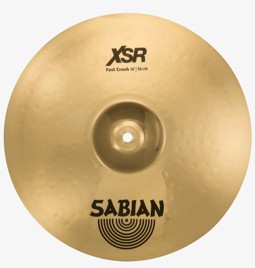 Sabian Xsr Fast Crash Cymbal, transparent png #7176612