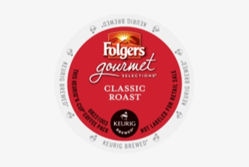 Folgersâ® Classic Roastâ® K-cup Coffee 24/box, transparent png #7177248