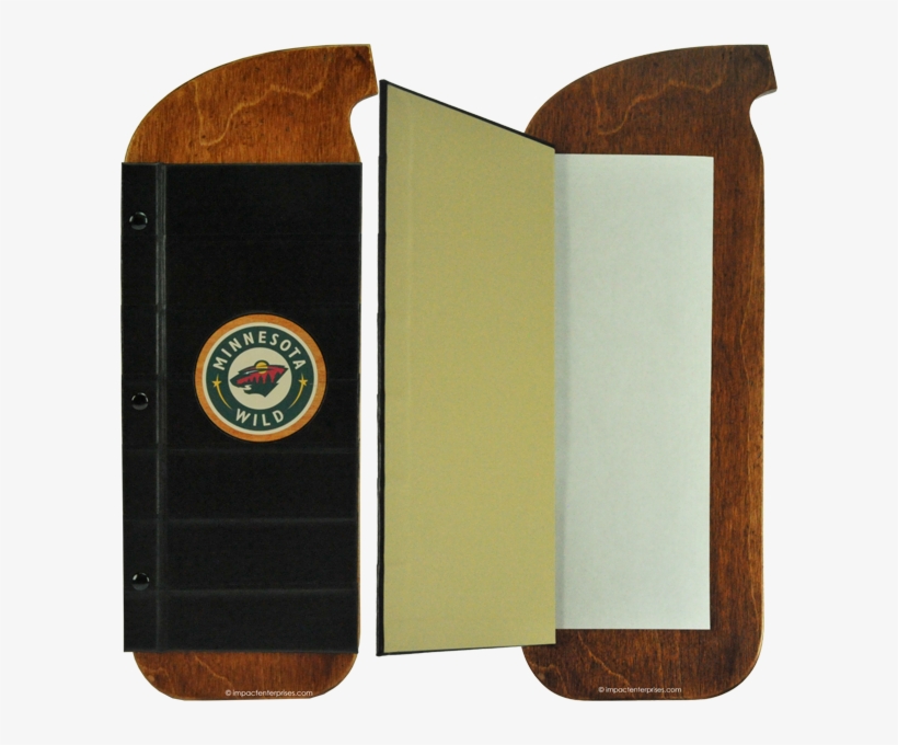 Menu Cover Interior, Minnesota Wild, Wood Back Cover,, transparent png #7178185