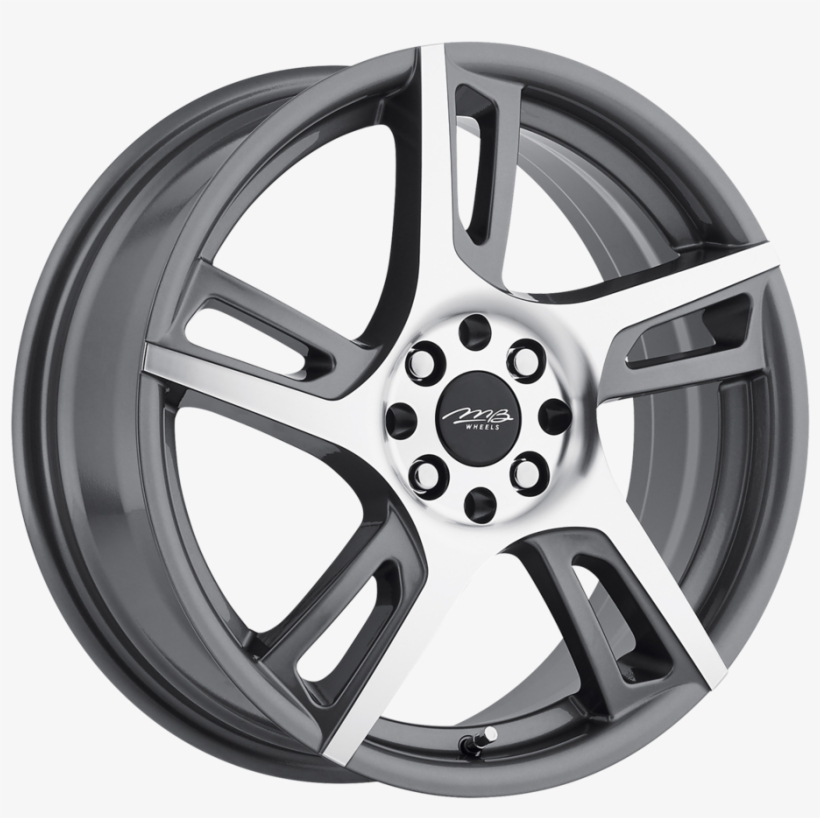 Mb Wheels Vector Wheels Multi Spoke Painted Passenger, transparent png #7180221