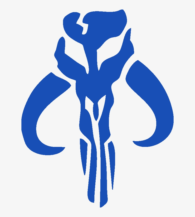 Bounty Hunter Vinyl Decal Sticker By Blue Unicoin Mandalorian, transparent png #7183299