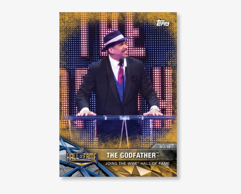 The Godfather 2017 Wwe Road To Wrestlemania Base Cards, transparent png #7183350