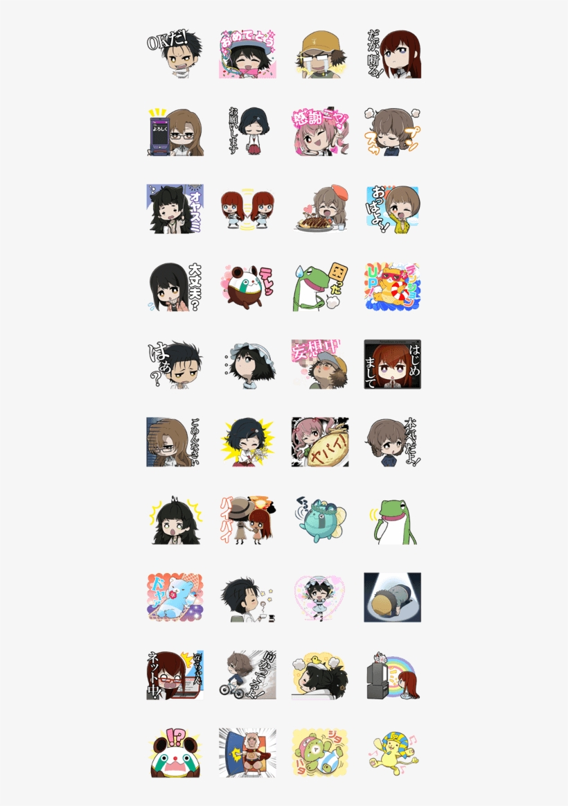 Steinsgate, transparent png #7183917