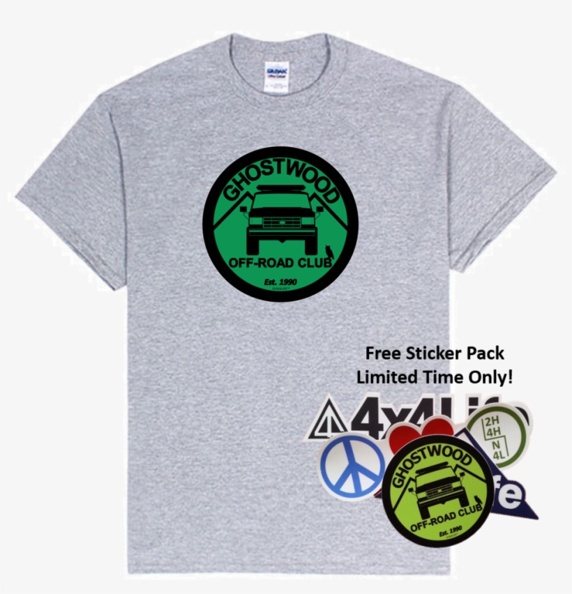 Twin Peaks Ghostwood Off-road Club Tee, transparent png #7184147