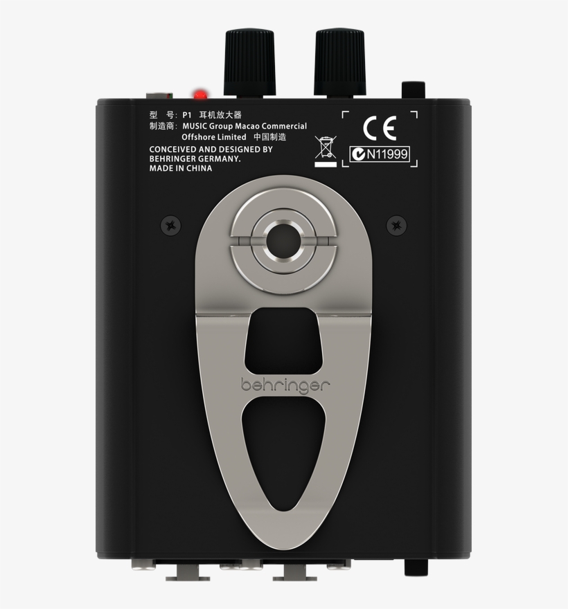 Behringer P1/b Personal In-ear Monitor Amplifier, transparent png #7184689