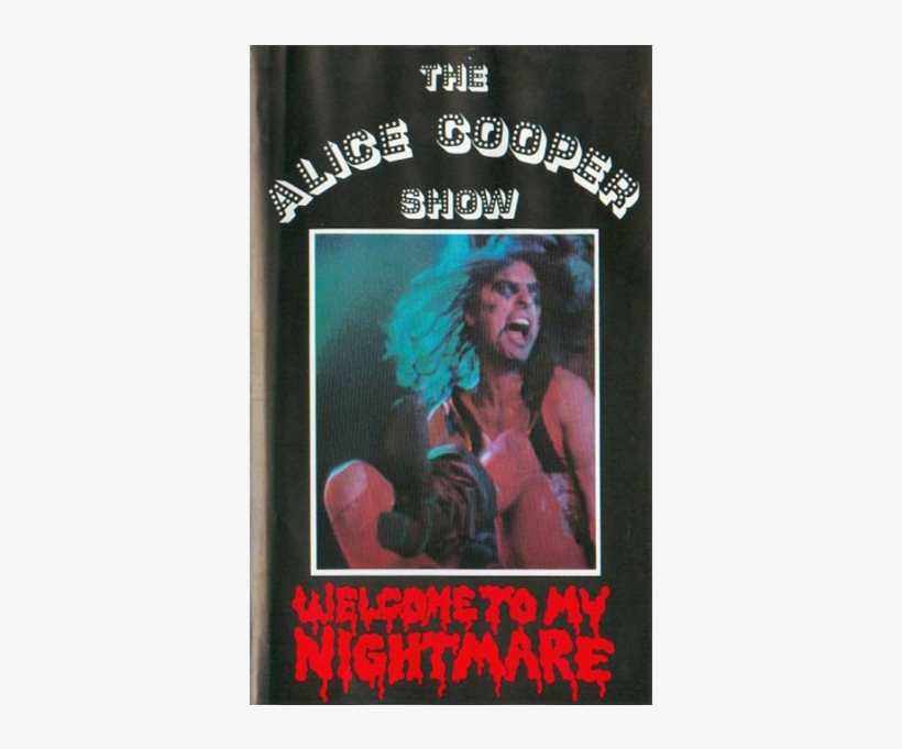 1975 Welcome To My Nightmare Vhs/dvd, transparent png #7185253