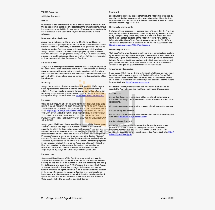 Avaya Other Classic Mail Voice Messaging System Pdf, transparent png #7186993