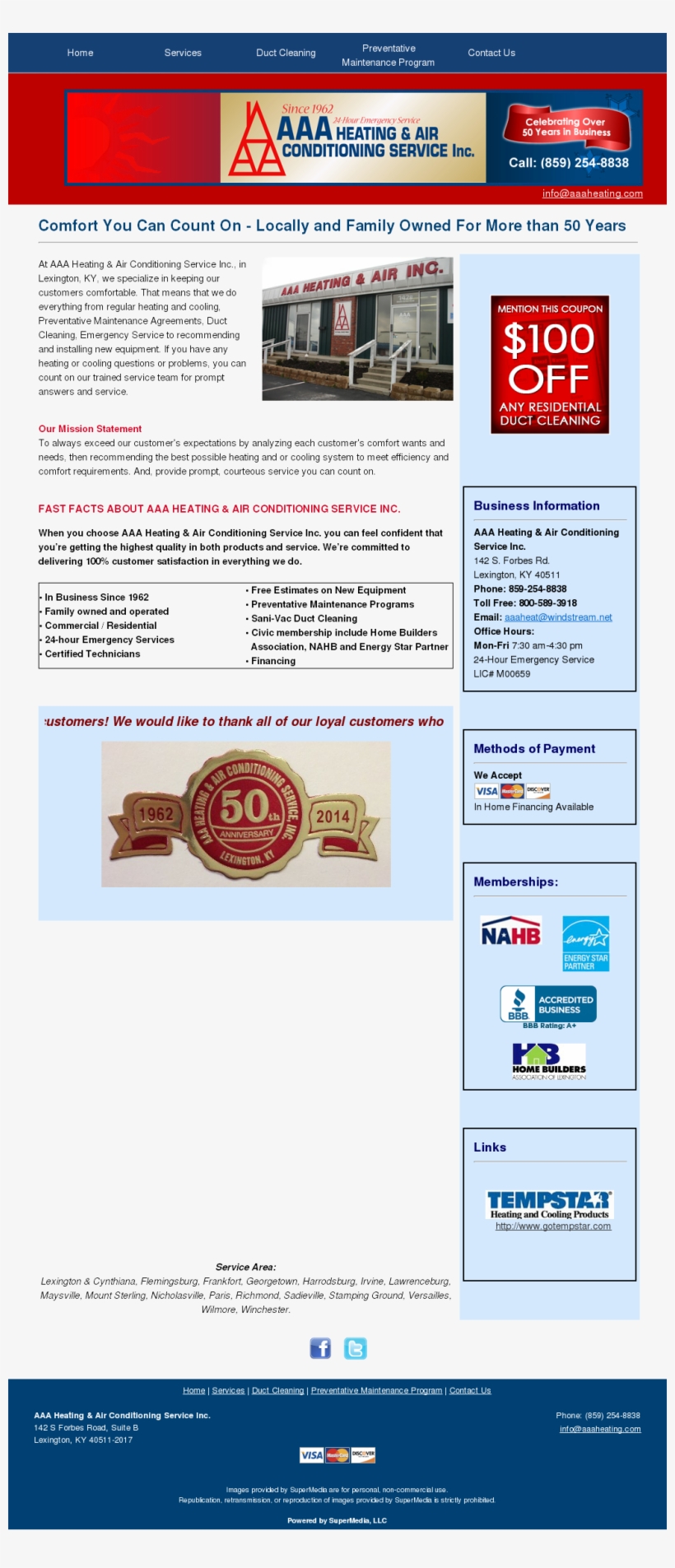 Aaa Heating Service Competitors, Revenue And Employees, transparent png #7187645