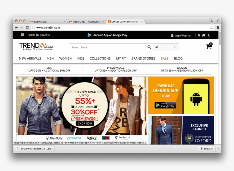 The Home Page Of Trendin, transparent png #7189279