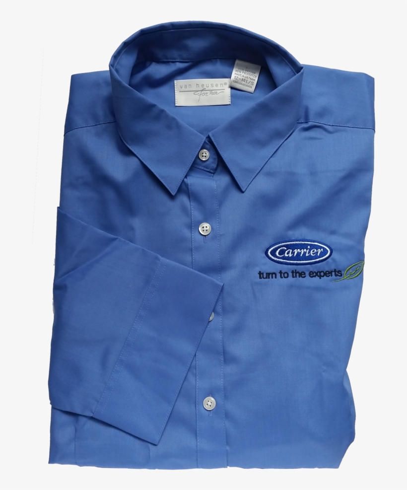 C1302w Ladies Van Heusen 3/4 Sleeve Baby Twill Shirt*, transparent png #7189379