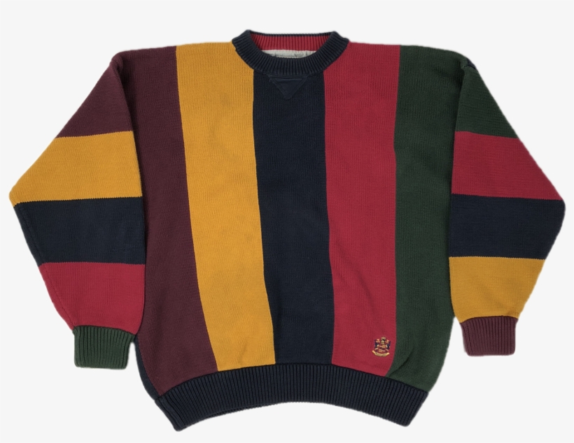 Colorblock Vertical Stripe Van Heusen Sweater, transparent png #7189544