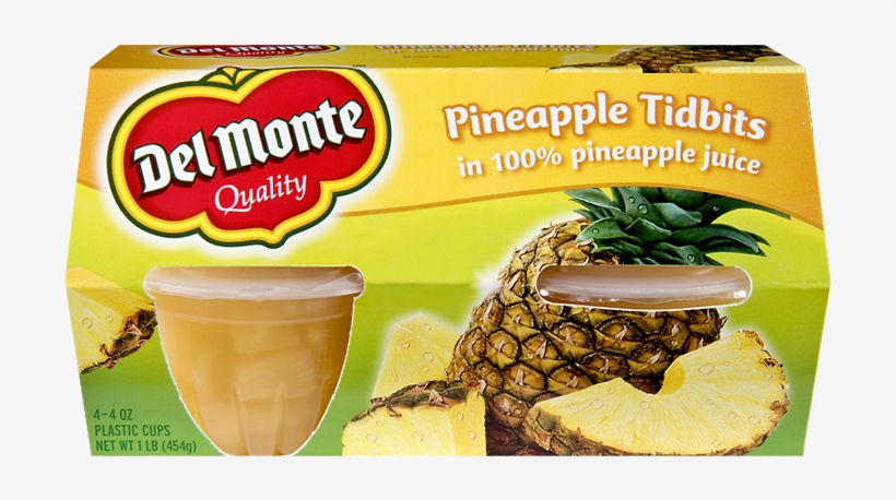Del Monte Pineapple Tidbits Are The Best Ones With, transparent png #7189943