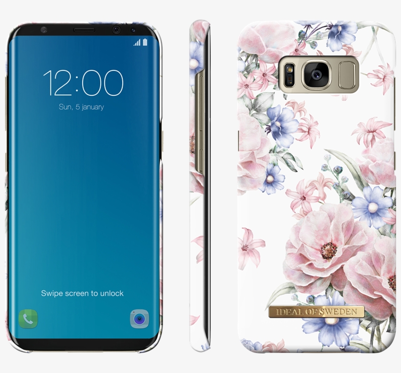 Ideal Of Sweden Fashion Case Samsung Galaxy S8 Floral, transparent png #7195196