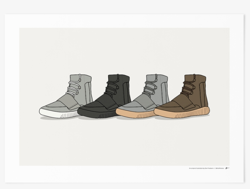 Original Yeezy 750 Collection, transparent png #7195929