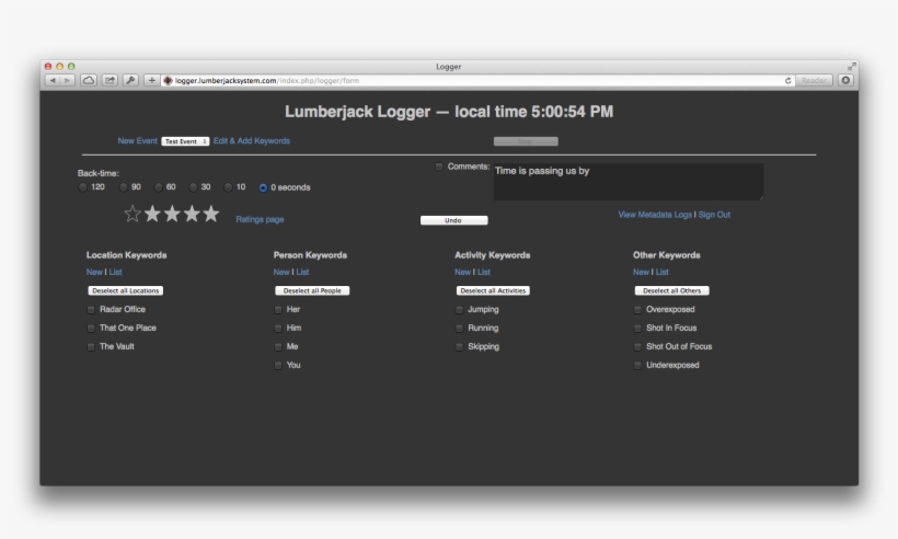 Using Either Lumberjack's Web Interface, Or The Ios, transparent png #7196791