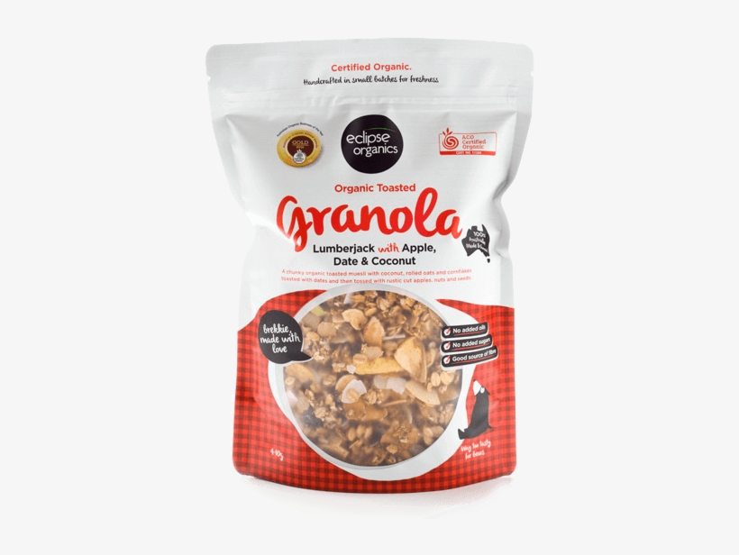 Granola, Apple Date And Coconut Lumberjack, transparent png #7196993