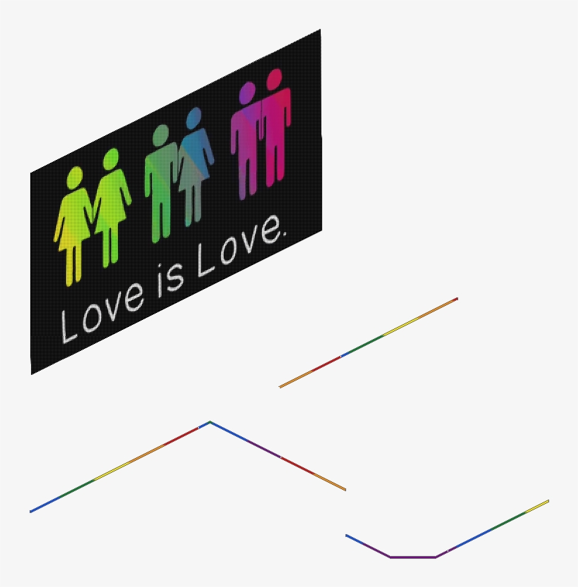 1 Telão Lgbt, transparent png #7197904