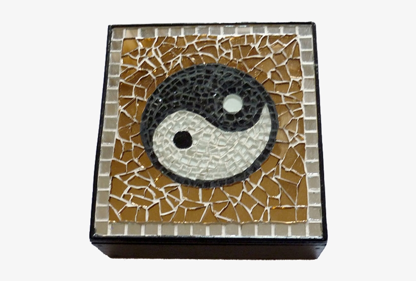 Caja Mosaico Ying-yang, transparent png #7198022