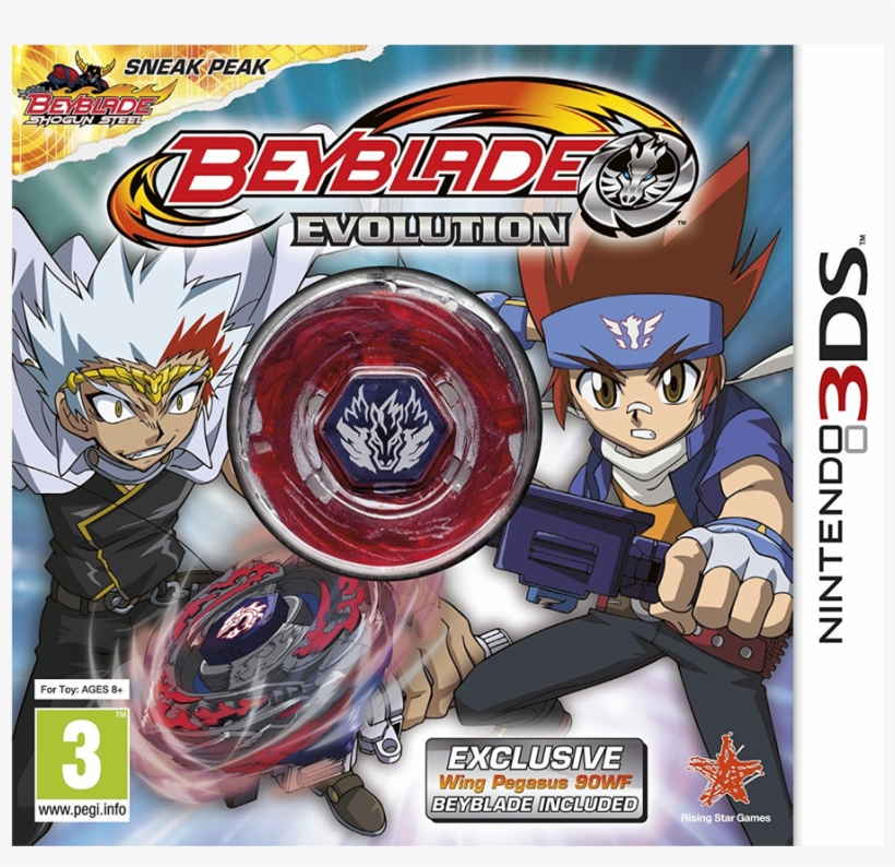 Beyblade Evolution Collector's Edition Nintendo 3ds, transparent png #7198509