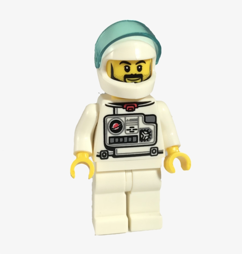 Minifig Space Guy, transparent png #7198825