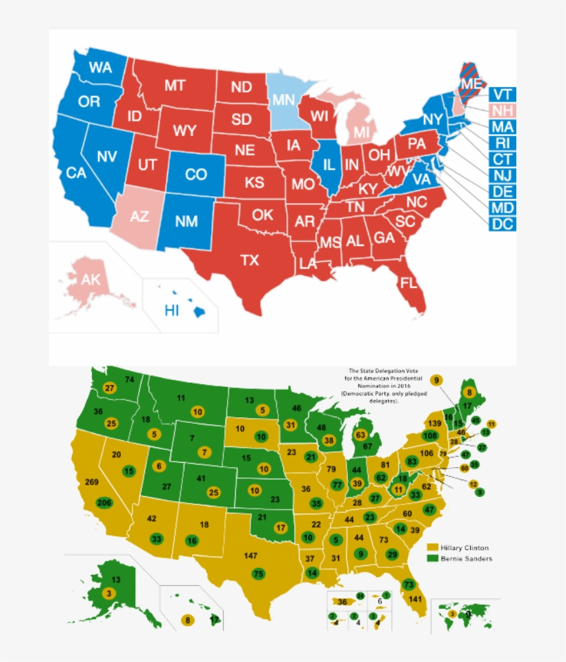 Democratic Primary Result Sand It Looks To Me Like, transparent png #7199556