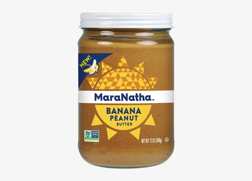 Bananas With Peanut Butter Png - Maranatha Organic Peanut Butter 16oz, transparent png #720260