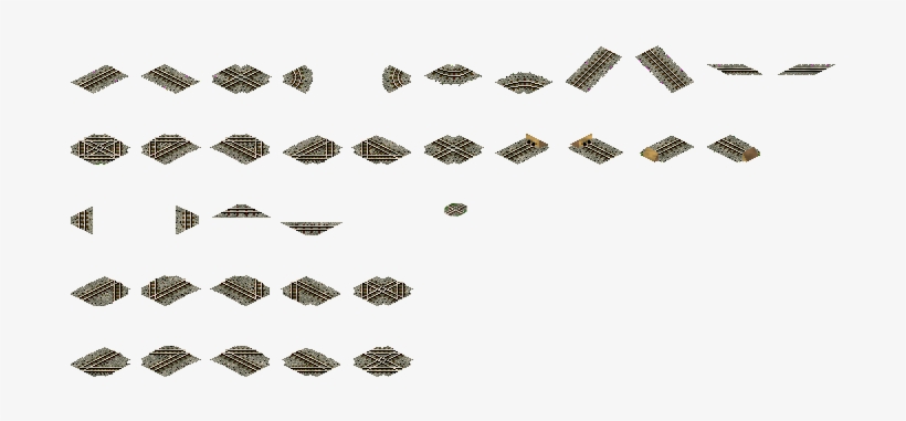 Isometric Railroad Track - Cable, transparent png #720300