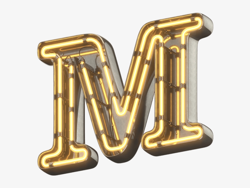 Retro Neon Light Typeface - Neon Letter B Png, transparent png #720356