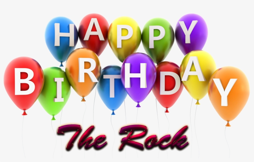 The Rock Happy Birthday Balloons Name Png - Name Mohit Happy Birthday Mohit, transparent png #720398
