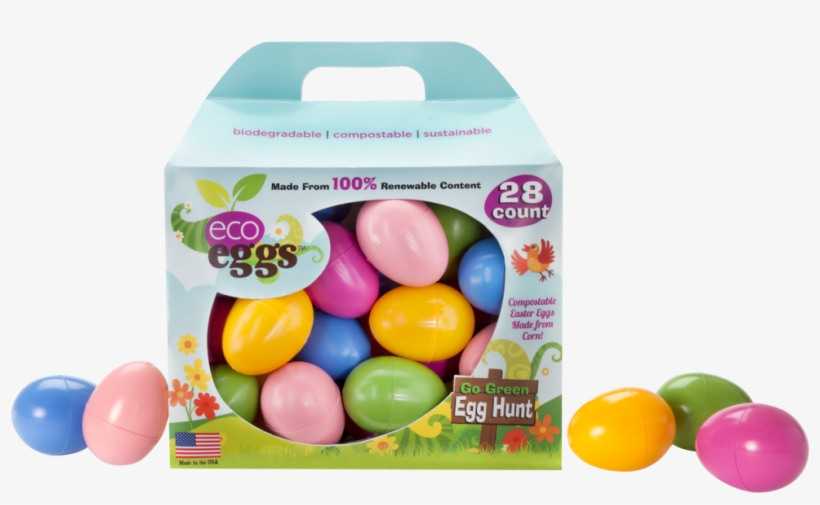 4 28-count Boxes Of Large Eggs - Plastic Easter Eggs - Eco Eggs Easter Eggs - 48 Count, transparent png #720466