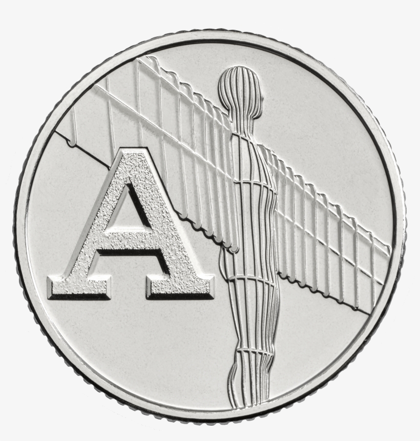 27 Show All - Angel Of The North 10p, transparent png #720567