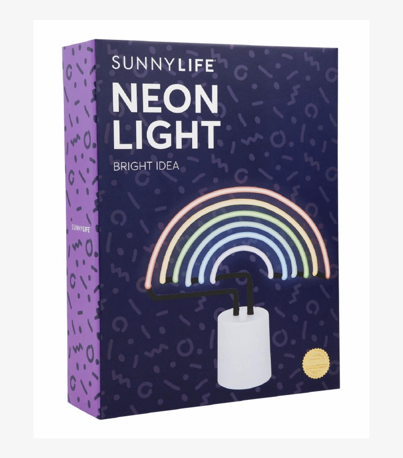 Rainbow Neon Light Large - Sunnylife Neon Cherry Lamp, transparent png #720691