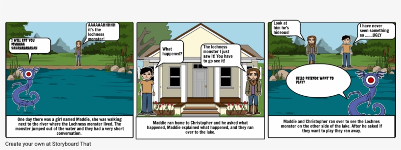 The Lochness Monster - Cartoon, transparent png #720848