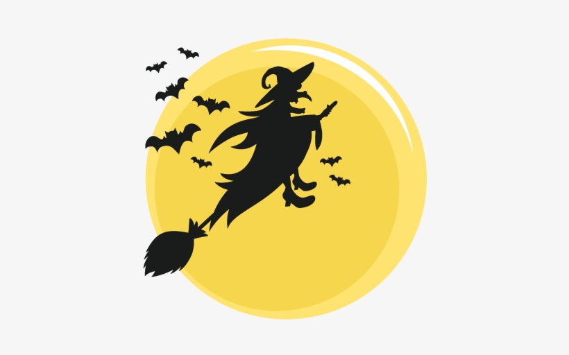 Bat At Getdrawings Com Free For Personal - Halloween Witch Png, transparent png #720897