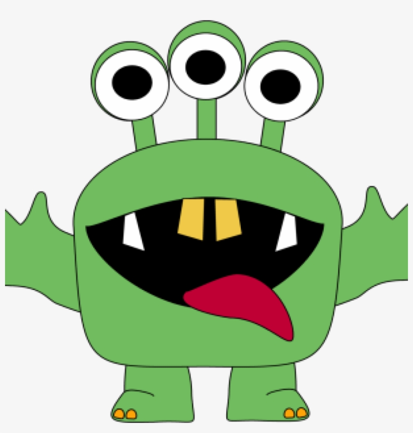 Vector Transparent Download Free Monster Clipart - Green Monster Clipart, transparent png #720899