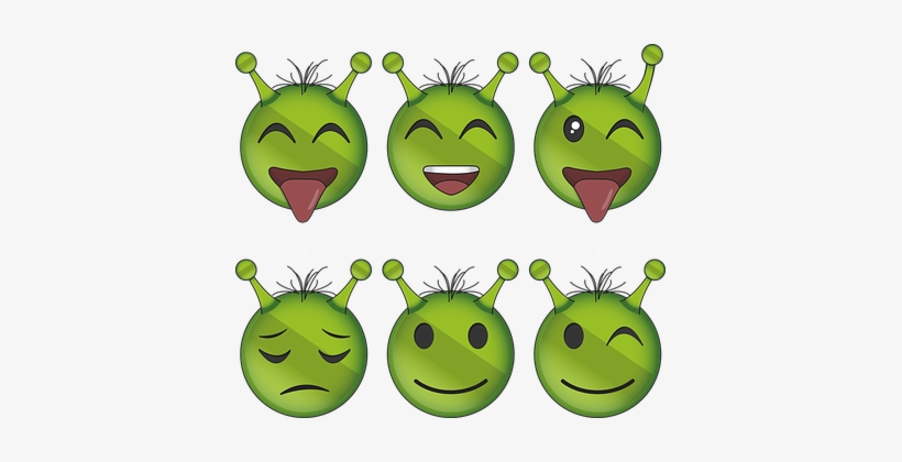 Alien, Emoji, Emoticon, Icon, Emotion - Emoticon, transparent png #721169